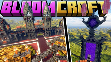 I Added a NETHER PORTAL Sword to My Castle Mega Base and Here