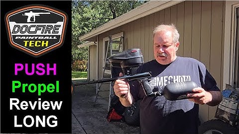 Push Propel Mechanical Paintball Marker