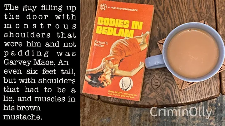 Bodies in Bedlam by Richard S Prather - pulp crime...