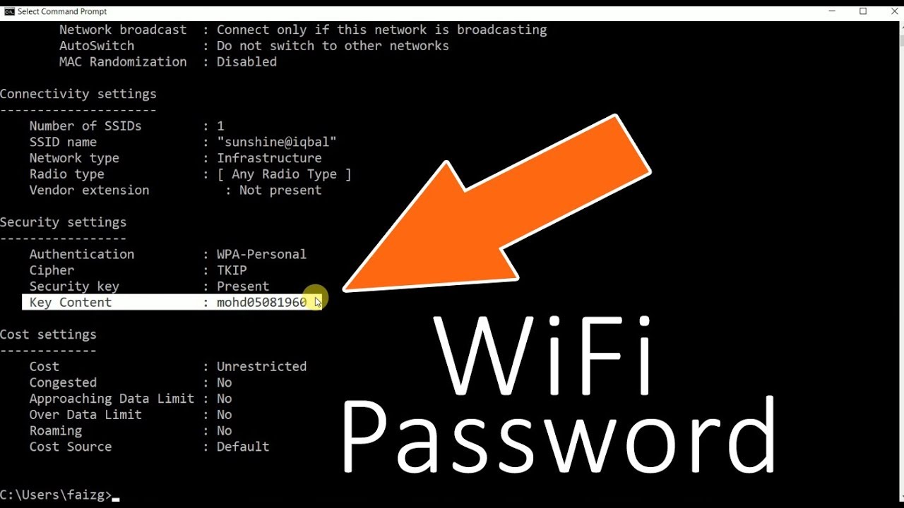 how to find neighbors wifi password on windows 8