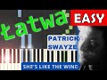 Patrick Swayze ft. Wendy Fraser - She's Like The Wind (1987 / 1 HOUR LOOP)