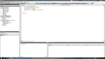 Ranges and Variables in Excel 2010