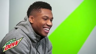 Answer The Call with Giannis Antetokounmpo | DEW x NBA