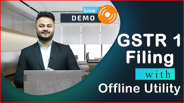 How to File GSTR 1 through Offline Utility | How to prepare JSON for GST Return Filing