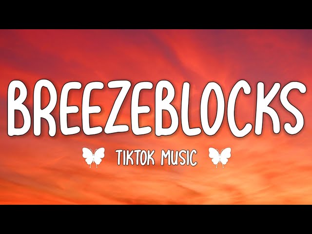 alt-J - Breezeblocks (Lyrics) Please don't go please don't go I