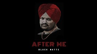 Black Matte - Sidhu Moose Wala | AFTER ME | Latest Punjabi Songs 2023
