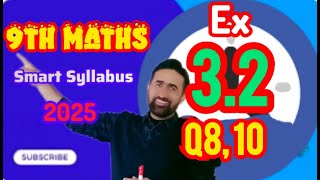 9th Maths Ex 3 2 Q8, 10 #9thmaths #smartsyllabus2025 #pctb2025