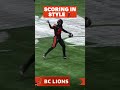 Come for the touchdown, stay for the celly 🔥