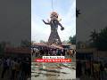 Delhi Dushera Ravan Dehan 2025 | Barish ne Sab khrab krdiya😭 #shorts #shortsfeed #ravandahan