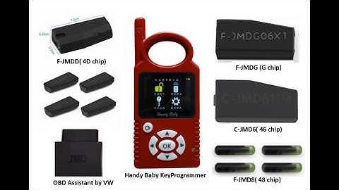 About the JMD Handy-Baby car key programmer + VW OBD Assistant