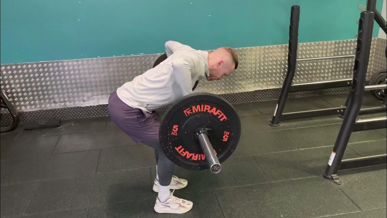 Barbell Bent Over Row High Elbow YouTube