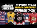 OHL Reverse Retro Jersey Concepts Ranked!