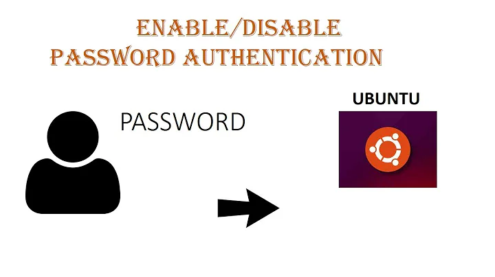 Enable/Disable PasswordAuthentication for a ubuntu instance |