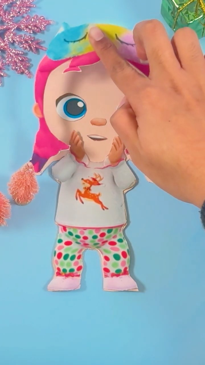 Hora da criatividade! Você sabe quem é ? ?❄️ #música #músicainfantil #natal