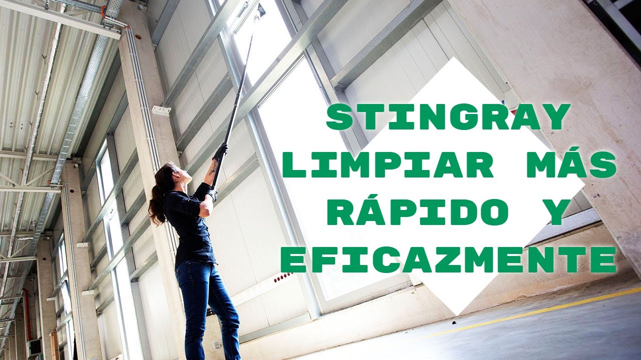 UNGER Stingray - una mejor manera de limpiar ventanas de manera más eficiente