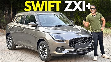 Maruti Suzuki Swift 2024 ZXI Plus ✅ Most Detailed Walkaround 🔥