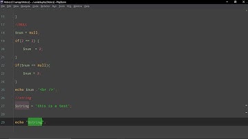 آموزش PHP – نوع های داده ای و متغیر ها (data types and variables)