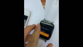 smart watch OCT-WP23 sync message after connecting with Iphone