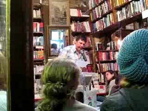 Reading at Shakespeare & Co Bookshop Paris July 7th