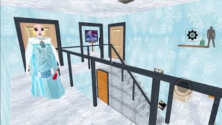 Granny Frozen a horror story game ||granny with a death body gameplay #granny😱😱