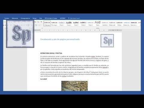 Video: 4 formas de insertar encabezados o notas al pie personalizados en Microsoft Word