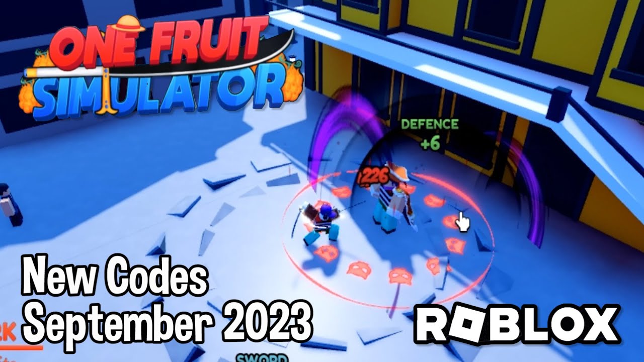 Roblox One Fruit New Codes September 2023 