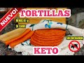 TORTILLAS ENCHILADAS KETO🌮 KETO Chile Tortillas / Not Spicy/ low carb / vegetarian keto