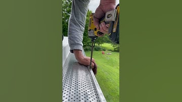 gutter guards installation