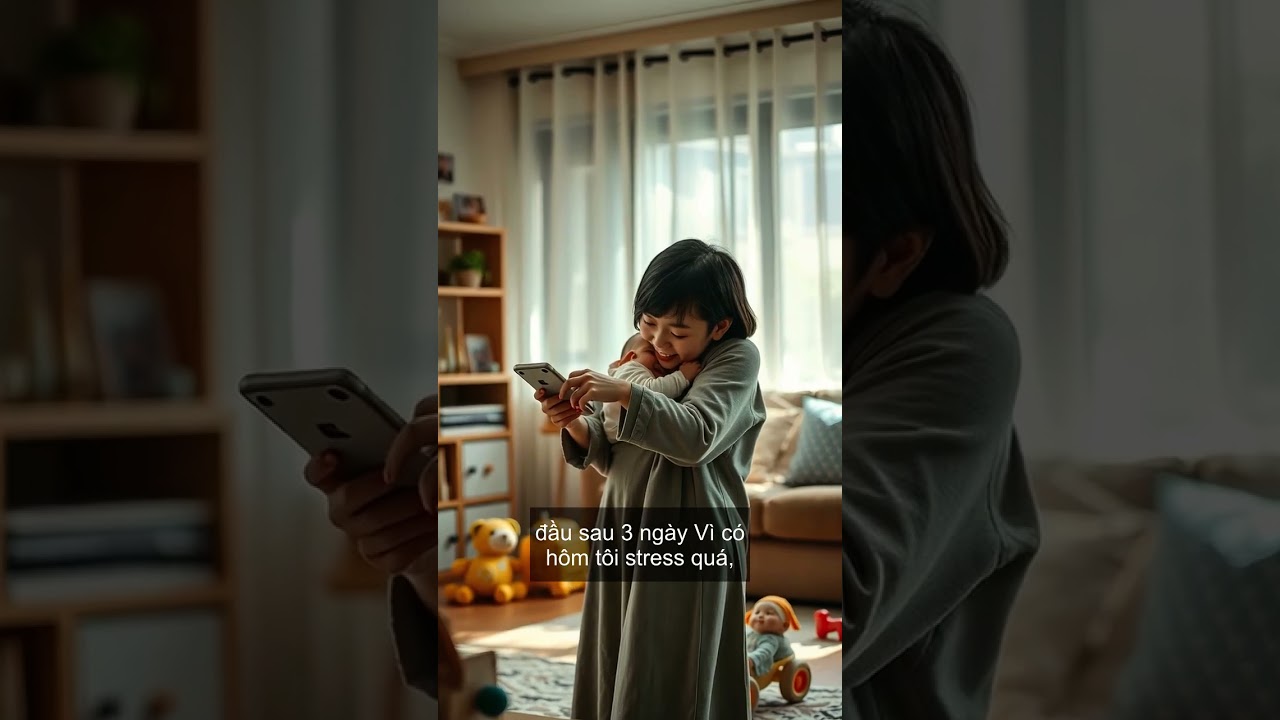 Cho con xem điện thoại là làm biếng, hay là sống thật?