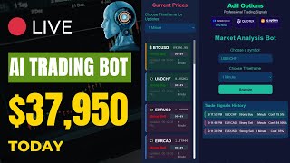 Pocket Option $50 → $37,950 AI Bot Strategy! Binary Options Trading Strategy! Trading Strategy 2025