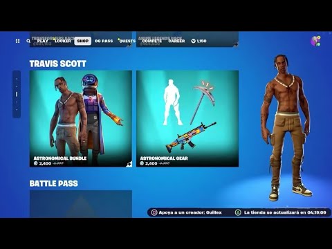 Travis Scott's 'Fortnite' Merch Is Meant for Gamers