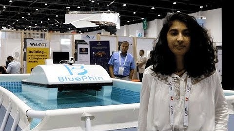 Bluephin waste collecting robot