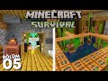 Sihirli Fırça Dokunuşuyla Açılan GİZLİ Yeraltı Deposu?  Minecraft Survival (5)