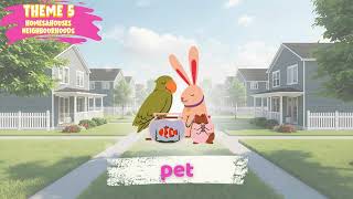 2. Sinif İngi̇li̇zce Theme 5 Homes & Houses & Neighbourhoods Vocabulary Maari̇f Model