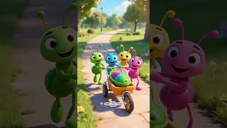 Early education children&#39;s songs, little ants move Doudou cute, enlightenment early education, e