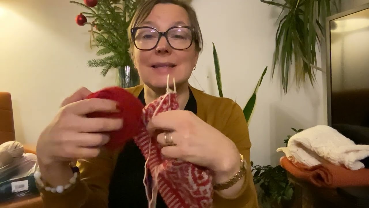 Stickande fru svarvar December 2025