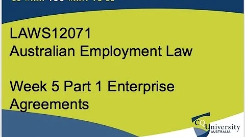 Enterprise Agreements General