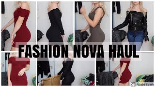 FASHION NOVA TRY-ON HAUL ♡ LINGERIE, DRESSES \& MORE!