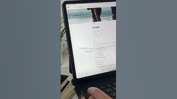 Have you ever planned your trip/ holiday with Notion?👀🌴#notionhacks #travelplanner #travelgram