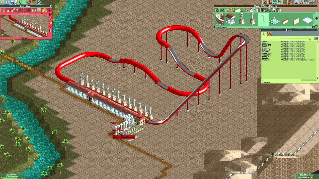 RollerCoaster Tycoon Classic review: A near-perfect adaptation - AIVAnet