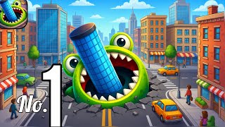 Hole.io - Eat The Tower 🔥 | Pure gameplay (NO TAKING, JUST ACTION) PART 0.1  screenshot 1