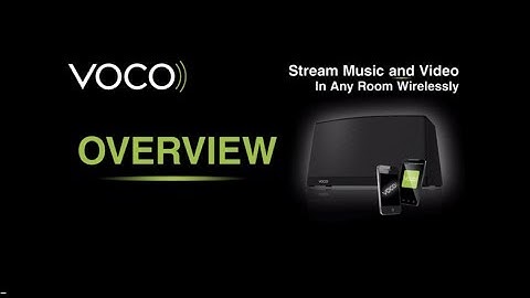 Overview of how to use VOCO