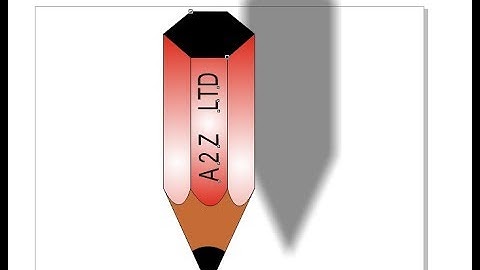 Coreldraw Tutorials for beginner 3D Pencil Logo Design | Graphic
