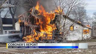 Details revealed in fatal Van Wert County fire