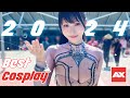 Stellar Blade cosplay Anime girl at 2024 Anime Expo & Lobster Feast at LA #HaneAme #雨波 #ハネアメ