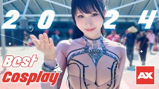 Stellar Blade Cosplay Anime Girl At 2024 Anime Expo & Lobster Feast At La