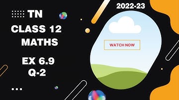 TN CLASS 12 MATHS APPLICATIONS OF VECTOR ALGEBRA EX 6.9 SUM 2