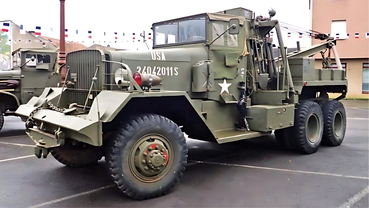 1943 Kenworth 570 ⚡ Fast Tank Recovery Vehicle of WWII - YouTube