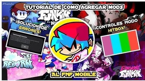 TUTORIAL ON HOW TO ADD MODS TO YOUR FNF MOBILE 