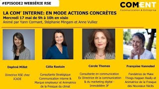REPLAY // [WEBINAR] La Com Interne en mode actions concrètes